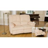 torino 2 seat reclining sofa cream