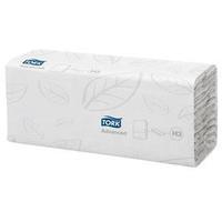 tork advanced 2 ply c fold h towel white 2400 sheets per box