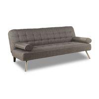 tobi fabric sofa bed dark grey