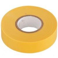 Toolzone Pvc Electrical Electricians Insulation Adhesive Tape - Yellow