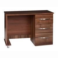 torino single dresser in high gloss walnut