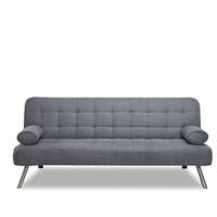 Tobi Fabric Sofa Bed Medium Grey
