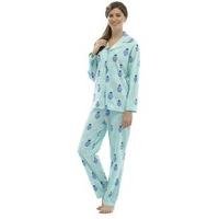 Tom Franks Women\'s Penguin Print Fleece Winter Pyjamas