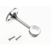 towel rod rail socket centre support bracket 25mm cp with screws pack  ...