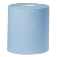 TORK 473263 Reflex Toilet Tissue, 2-Ply, 150 m, Blue (Pack of 6)