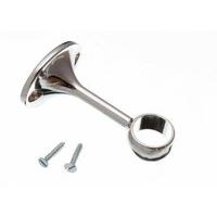 towel rod rail socket centre support bracket 19mm cp with screws pack  ...