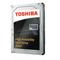 Toshiba N300 4 TB 3.5-Inch SATA Desktop Network Attached Storage - Silver