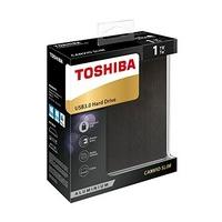 Toshiba Canvio Slim 1TB Portable External Hard Drive 2.5 Inch USB 3.0 - Black - HDTD210EK3EA
