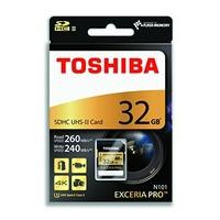 Toshiba Exceria Pro N101 32GB SD Memory Card 260 MB/s - THN-N101K0320E6