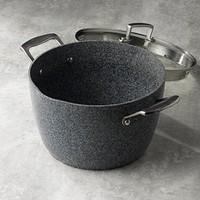 Tower Granitex Casserole Pan with Non-Stick Inner Coating, 24 cm - Grey