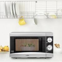 Tower T24001 Manual Microwave with Timer, 20 L - Silver