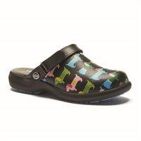 toffeln ultra lite clogs coloured dogs