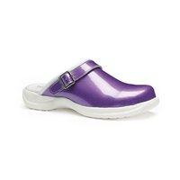 toffeln ultra lite clogs shiny purple