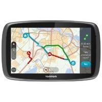 TomTom GO 6100 6 inch World Maps Sat Nav with Sim Card and Unlimited Data Included