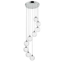 TOU1350 Toulouse 9 Light Pendant Ceiling Light With Concealed LED