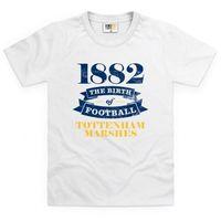 Totteham Hotspur - Birth of Football Kid\'s T Shirt