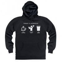 Today\'s Gym Schedule Hoodie