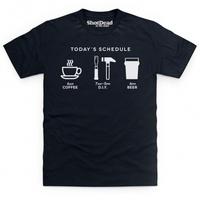 Today\'s DIY Schedule T Shirt