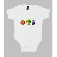 Tomato Broccoli and Eggplant Funny Cartoon Vegetables