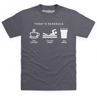 Today\'s Swimming Schedule T Shirt