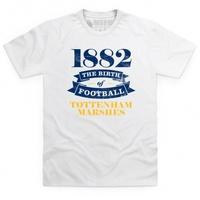 totteham hotspur birth of football t shirt