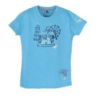 toggi carousel girls t shirt turq age 7 8