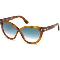 tom ford arabella ft0511 53w havana blondeblue gradient