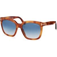 Tom Ford Amarra FT0502 53W (brown horn/blue gradient)