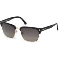 Tom Ford River FT0367 01D (black shiny/grey polarized)