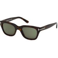 tom ford snowdon ft0237 52n dark havanagrey green