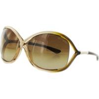 Tom Ford Whitney FT0009 74F (transparent brown shaded transparent rose-shiny rose gold/gradient brown)
