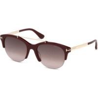 tom ford adrenne ft0517 69t bordeaux shinybordeaux gradient