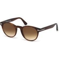 tom ford palmer ft0522 48f dark brown shinybrown gradient