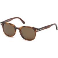 tom ford frank ft0399 48b dark brown shinygrey gradient