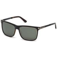 Tom Ford Karlie FT0392 01R (black shiny/green polarized)