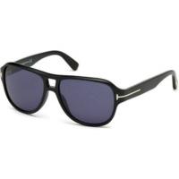 tom ford dylan ft0446 01v black shinyblue