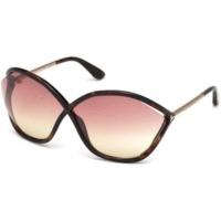 tom ford bella ft0529 52z dark havanaviolet gradient