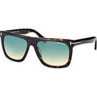 Tom Ford Morgan FT0513 52W (dark havana/blue gradient)