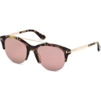 Tom Ford Adrenne FT0517 56Z (havana/pink mirrored)