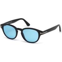 tom ford bulow ft0521 01v black shinyblue