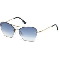 tom ford annabel ft0507 28w goldblue gradient