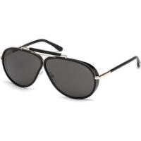 tom ford cedric ft0509 01a black shinygrey