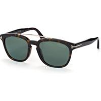 tom ford holt ft0516 52r dark havanagreen polarized