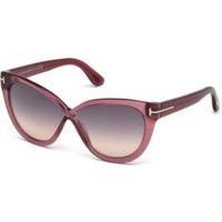 tom ford arabella ft0511 69b bordeaux shinygrey gradient