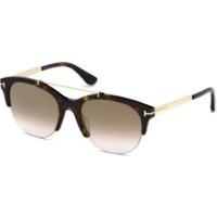 Tom Ford Adrenne FT0517 52G (dark havana/brown mirrored)