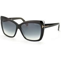 Tom Ford Irina FT0390 01B (black shiny/grey gradient)