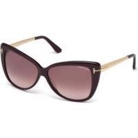 tom ford reveka ft0512 81z violet shinypurple mirrored