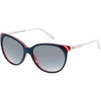 Tommy Hilfiger TH1315/S VN5 JJ (dark blue on red-white/grey gradient)