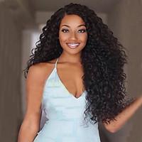 Top Quality Fashion Middle Part Long Curly Black Synthetic Wig for Sexy Lady Synthetic Wigs
