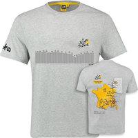 Tour de France Map T-Shirt 2017 2017